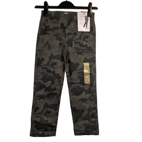 NEW Levi Strauss & Co Iconic Stretch Pull On Straight Leg Camouflage Jeans Pants - Picture 1 of 2
